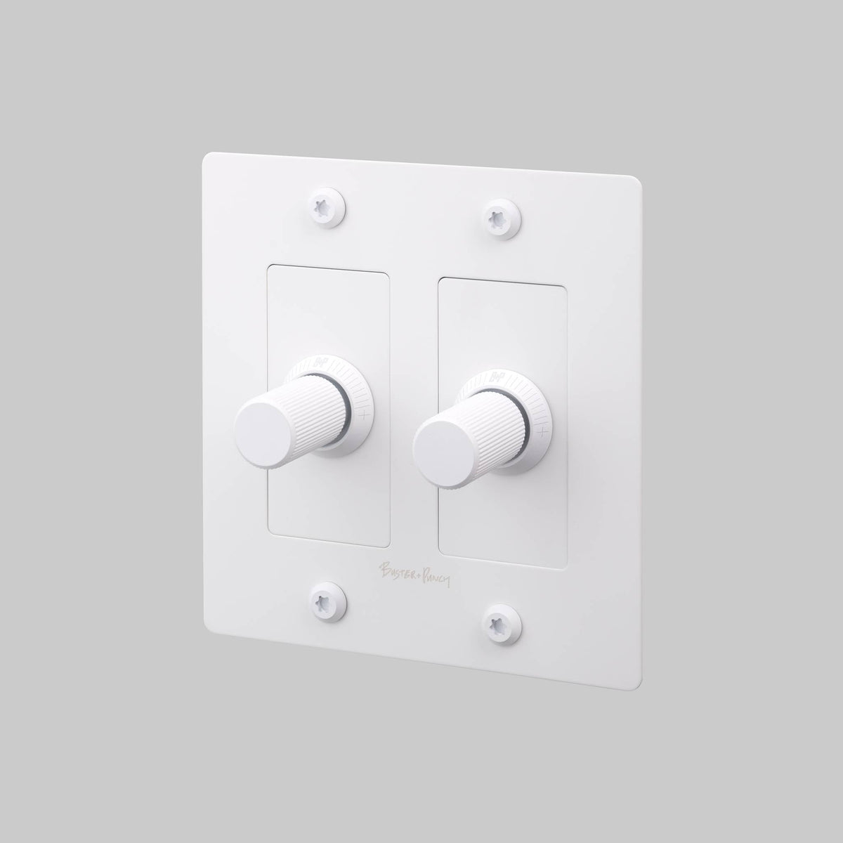 2G Dimmer Linear With Logo - White