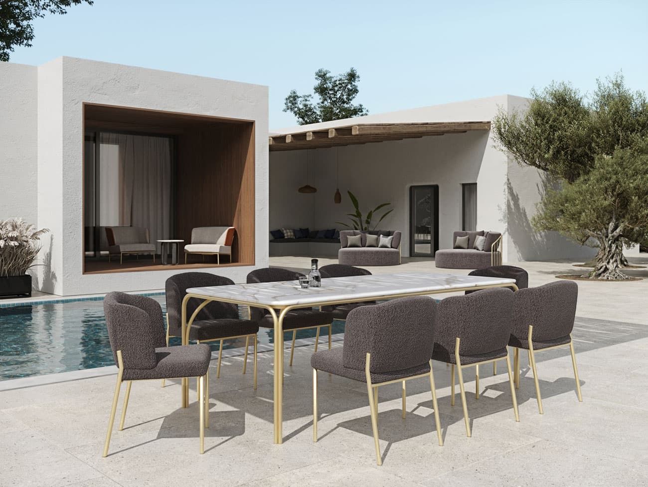 FORMITALIA OUTDOOR | Capri Dining Table - $17,370.00