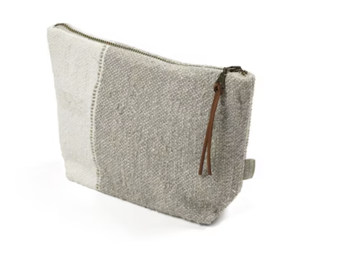 CHARLOTTE POUCH - Oyster Stripe $64.00