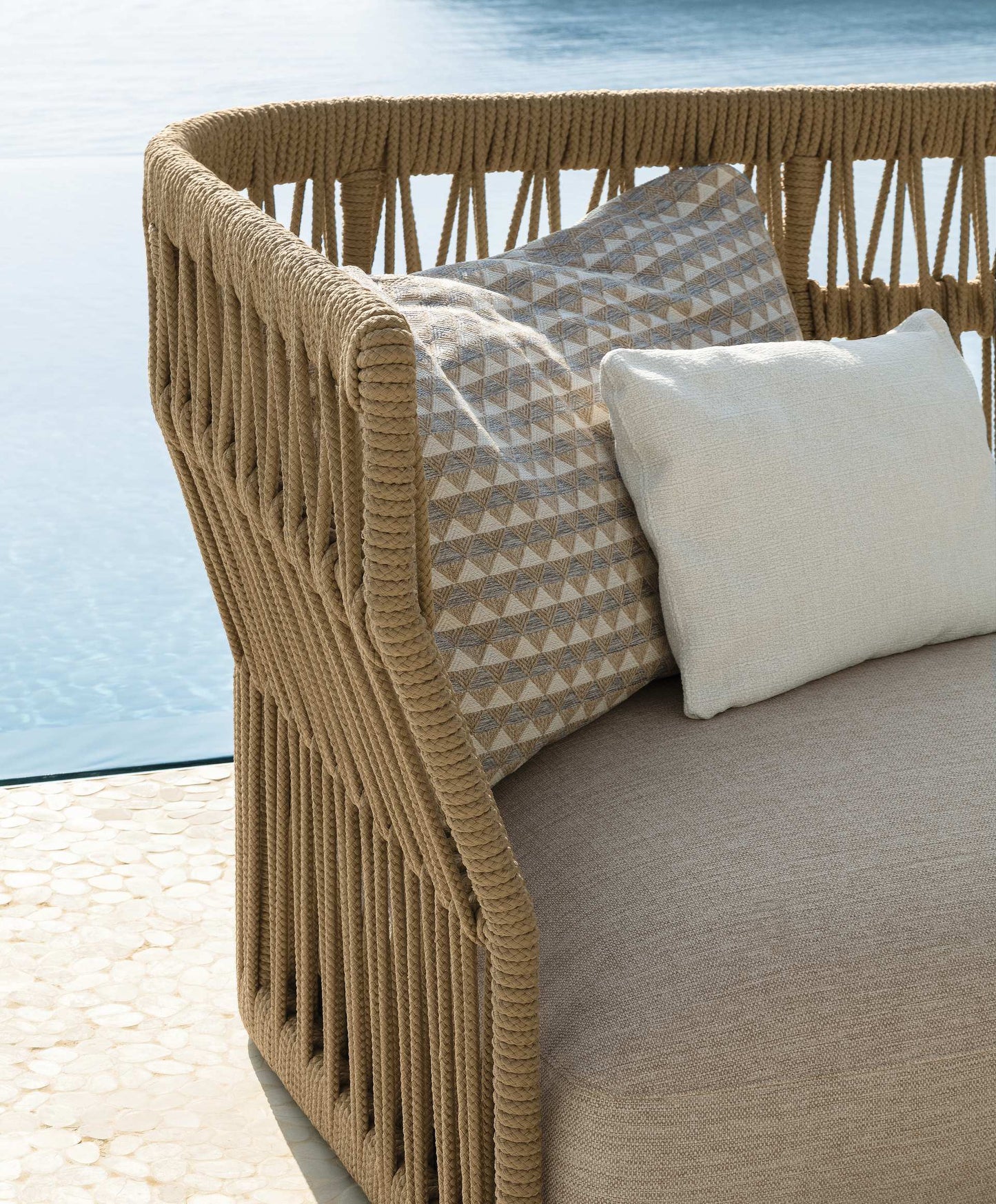 TALENTI | CLIFF BRAIDING LOUNGE ARMCHAIR - $9,426.32