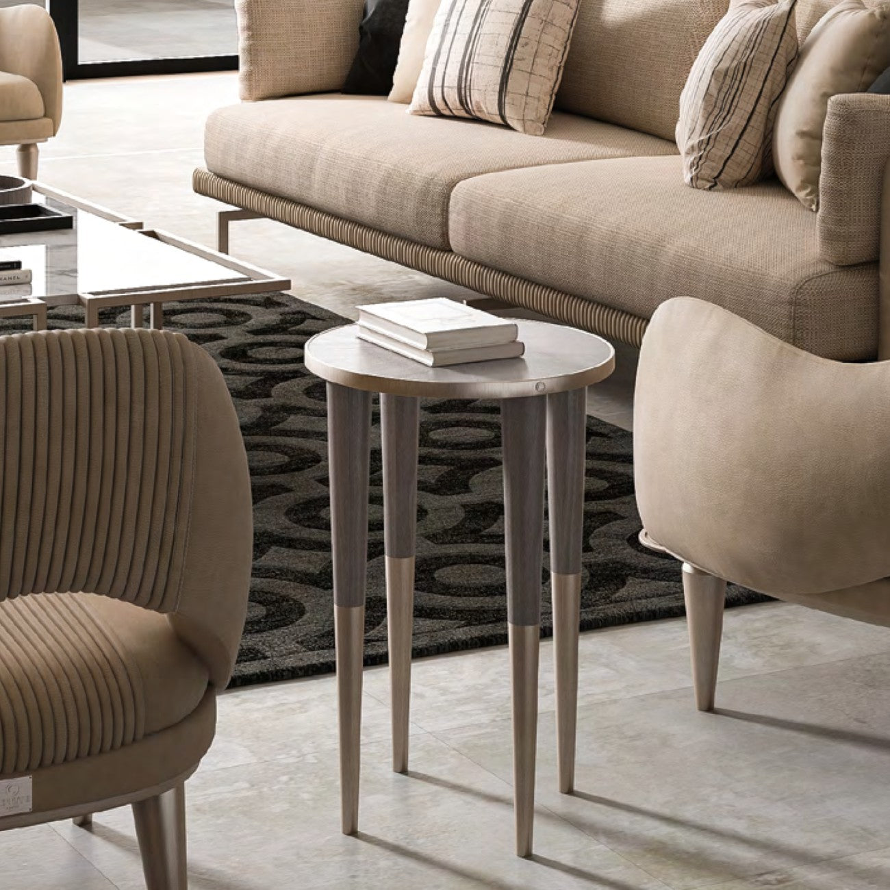 CPRN HOMOOD | COCOON HIGH SIDE TABLE I $3,714.00 - $3,987.00