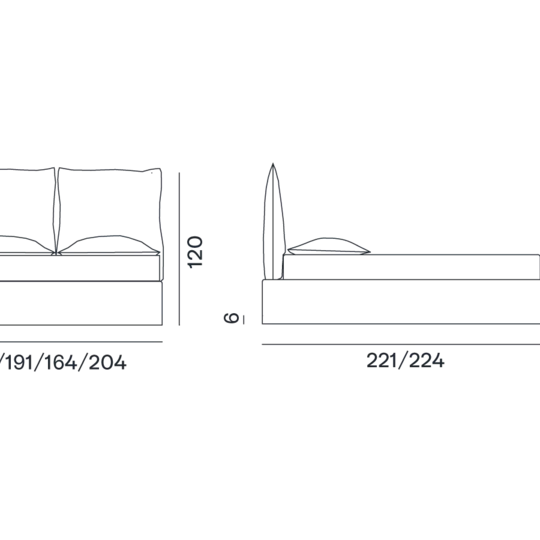 GERVASONI | DOUBLE BED | $5,061.00