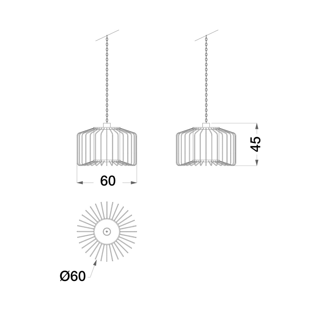 CPRN HOMOOD | Dragonfly Chandelier - $4,484.00 - $5,200.00