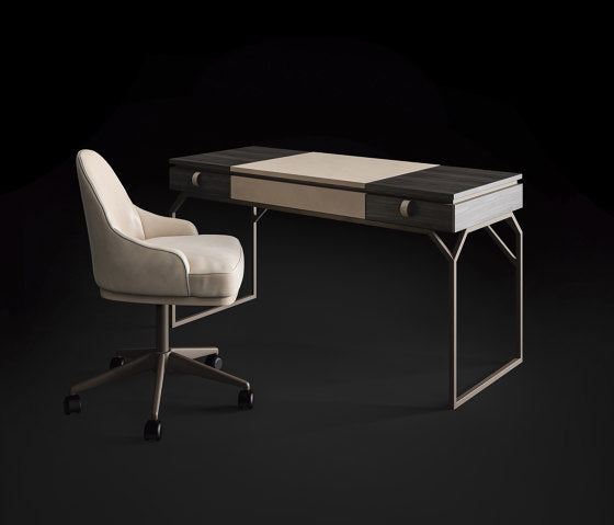 CPRN HOMOOD | DRAGONFLY SWIVEL OFFICE LEATHER CHAIR I $6,038.00