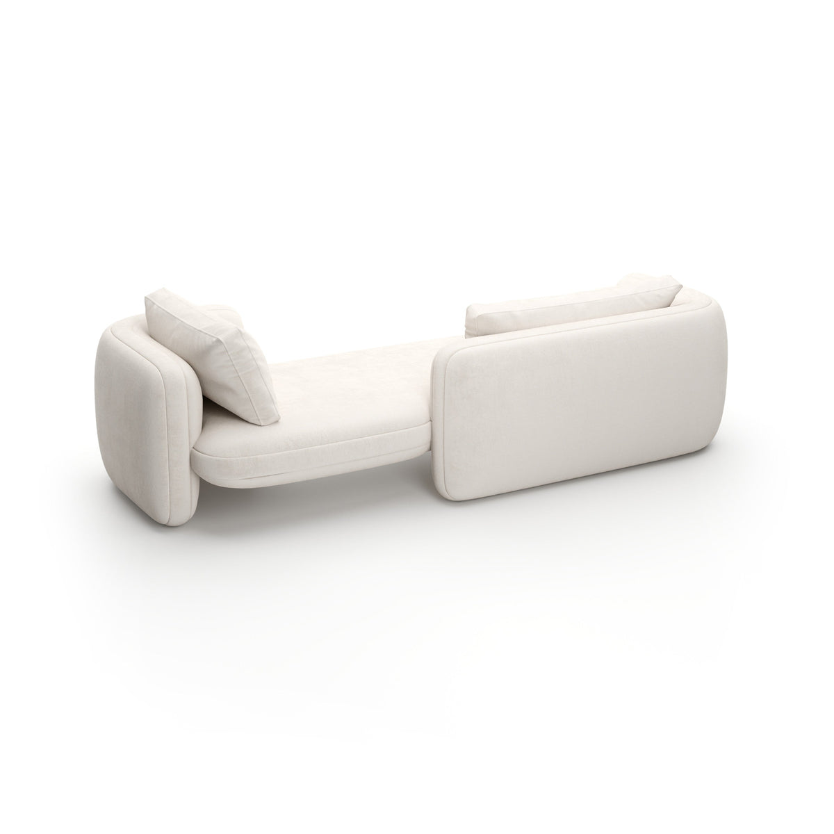 CARACOLE | OVERLAP BEDROOM CHAISE - ECRU | $8,780.00