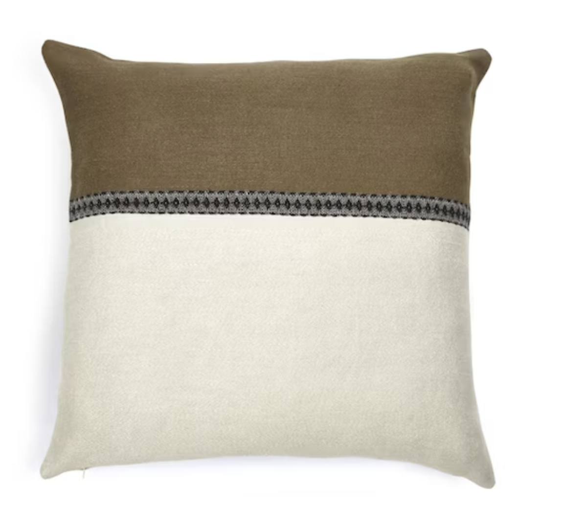 ETIENNE PILLOW COVER - Stripe $190.00
