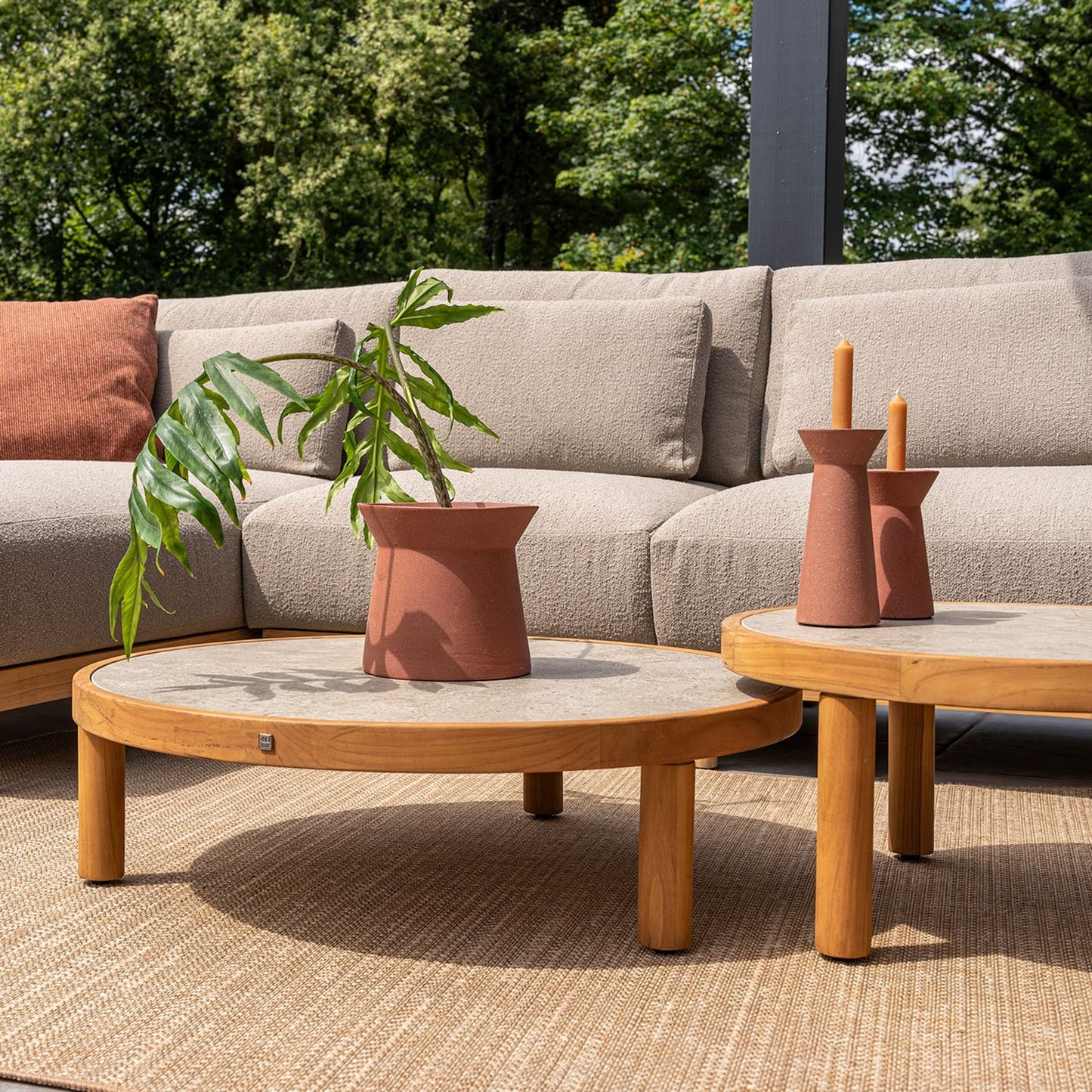 4 SEASONS OUTDOOR | FINN CERAMIC COFFEE TABLE 33.5" | $1,862.00
