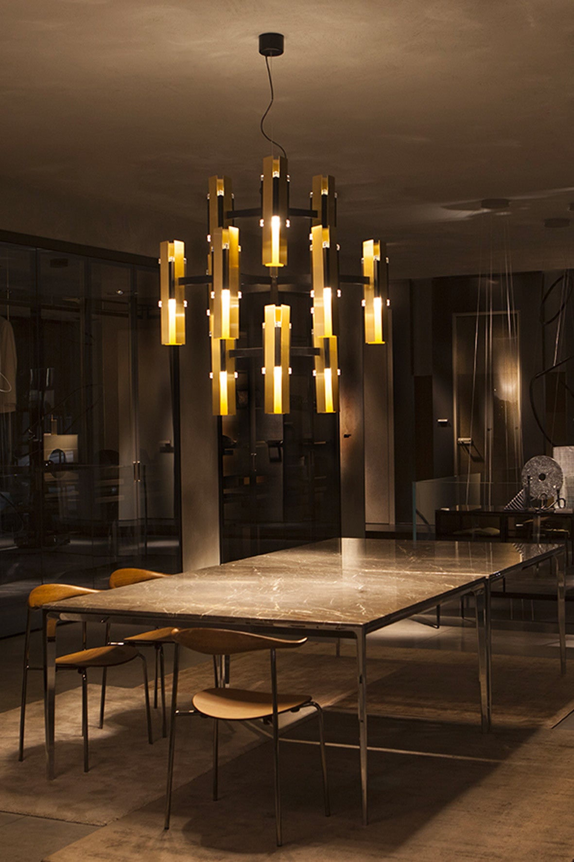 EXCALIBUR CHANDELIER 559.12 BY TOOY $14,298.00