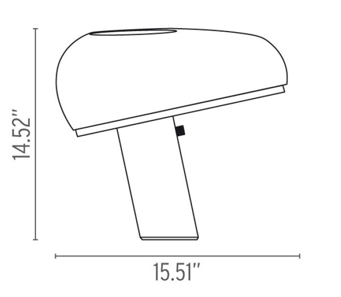 FLOS | SNOOPY TABLE LAMP LIGHT | $3,500.00