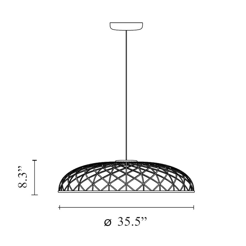FLOS | SKYNEST PENDANT LIGHT | $9,400.00
