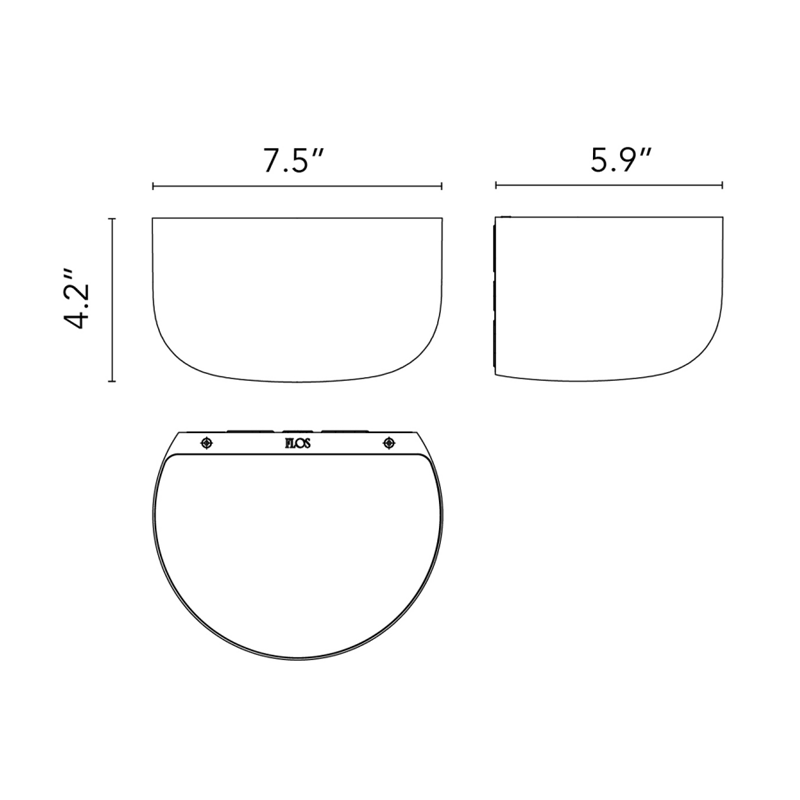 FLOS | BELLHOP WALL SCONCE LIGHT | $480.00