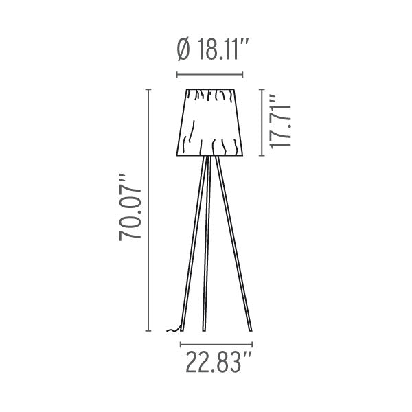 FLOS | ROSY ANGELIS FLOOR LAMP LIGHT | $2,160.00