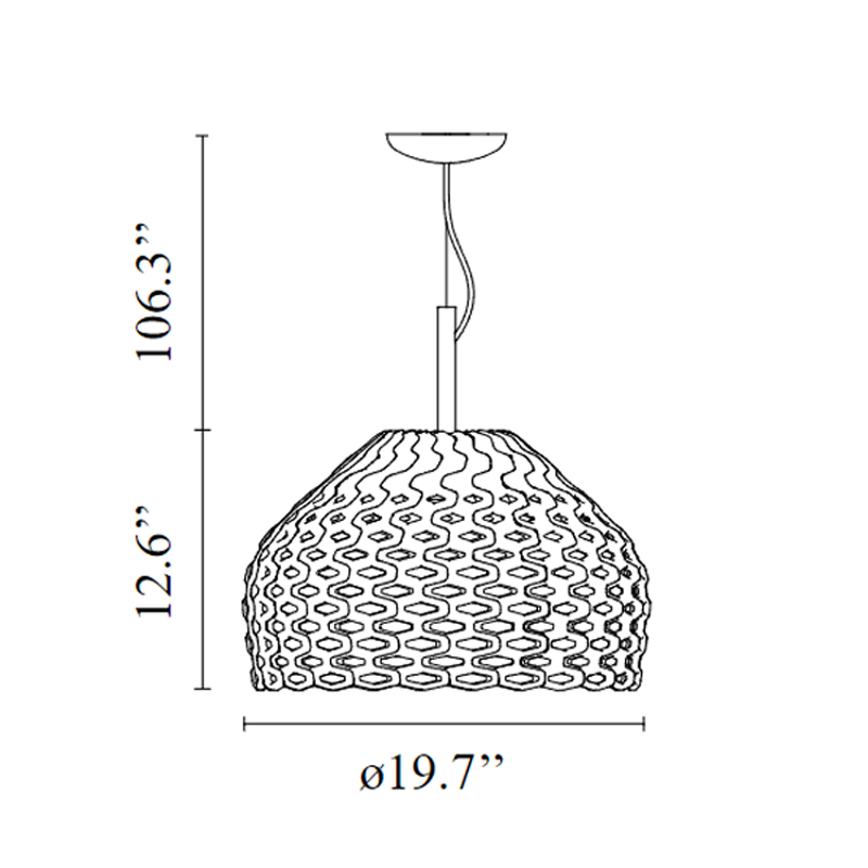 FLOS | TATOU SUSPENSION LIGHT | $1,860.00