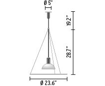 FLOS | FRISBI PENDANT LIGHT | $1,480.00