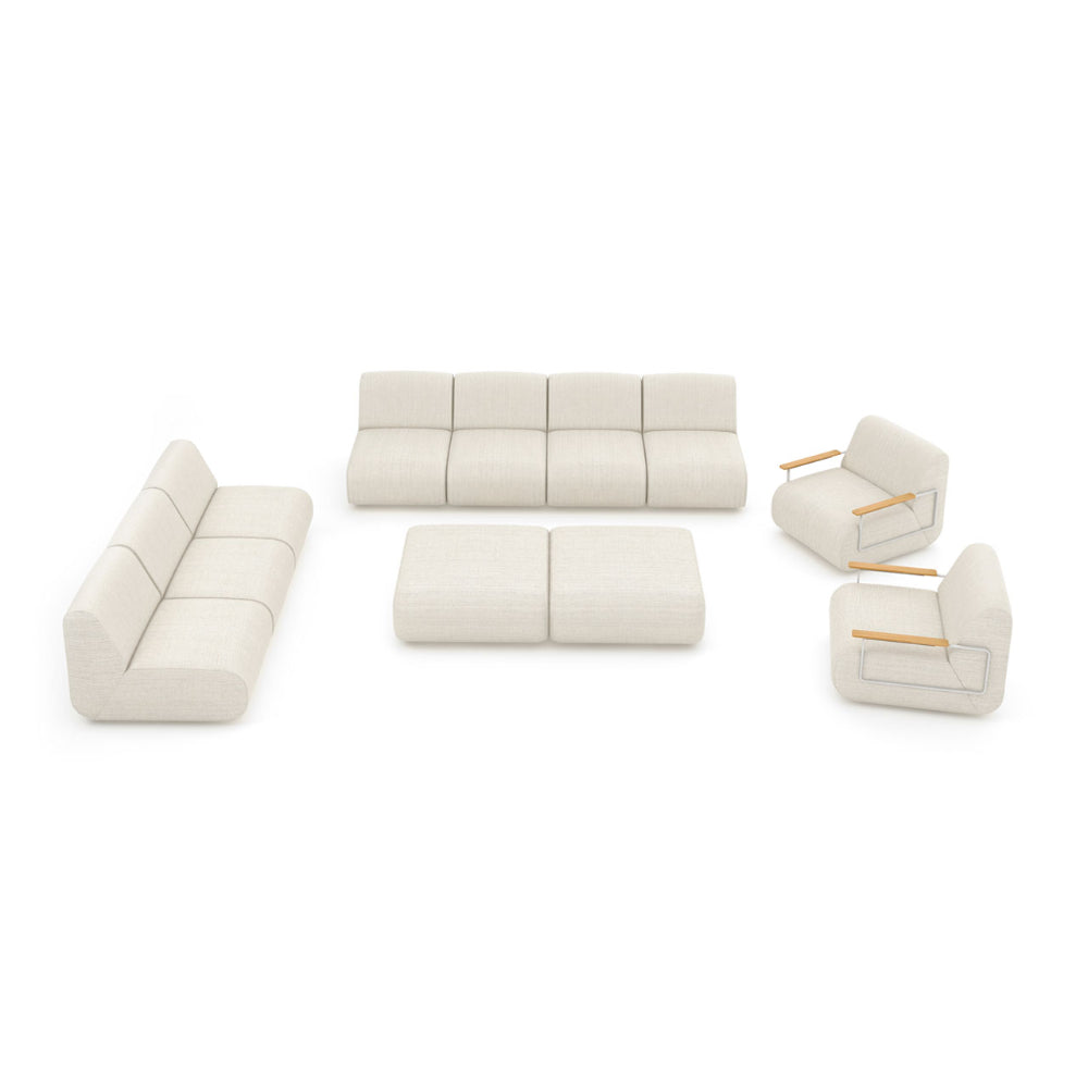 Gin with Armrest Sofa by Punt
