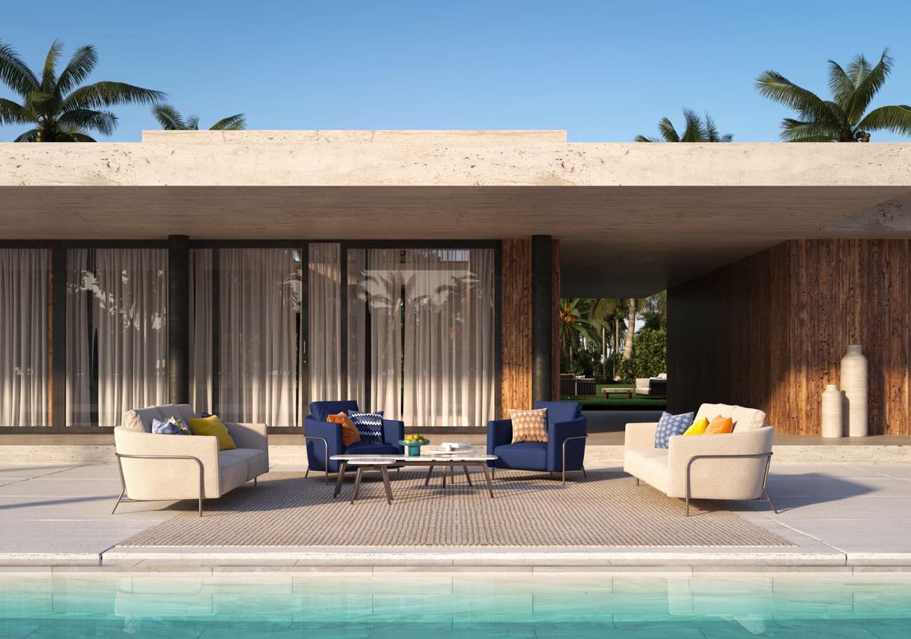 FORMITALIA OUTDOOR | Giulia Sofa - $16,726.00