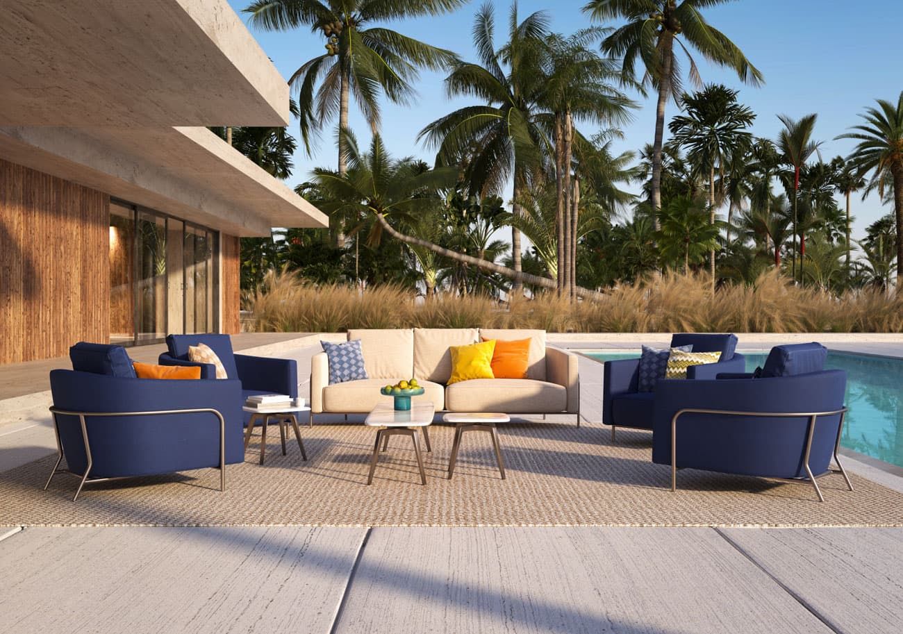 FORMITALIA OUTDOOR | Giulia Sofa - $16,726.00