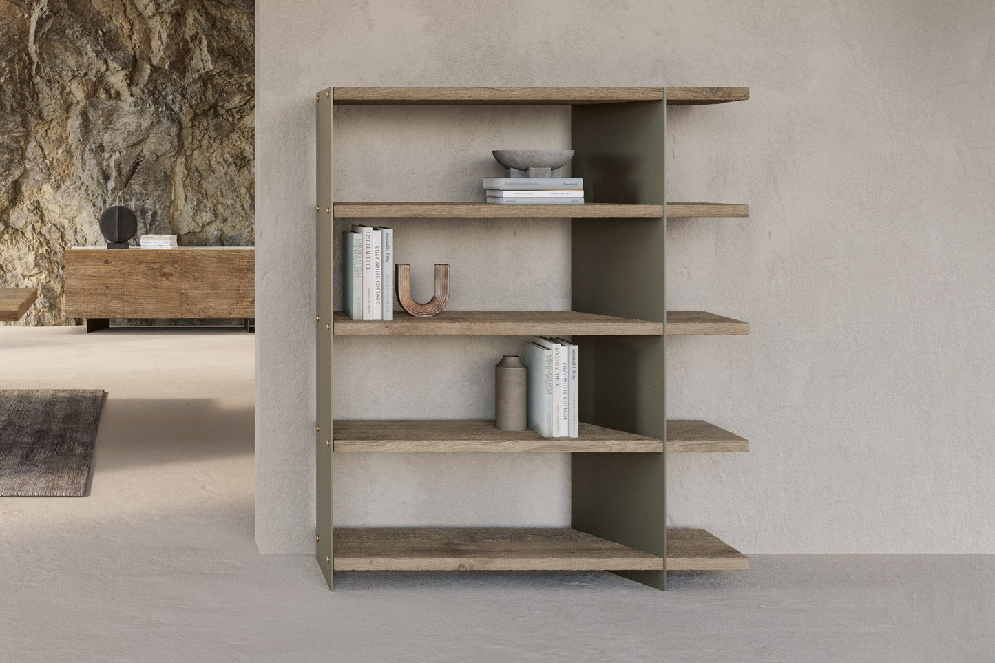 NATURE DESIGN I GRAFT METAL BOOKCASE