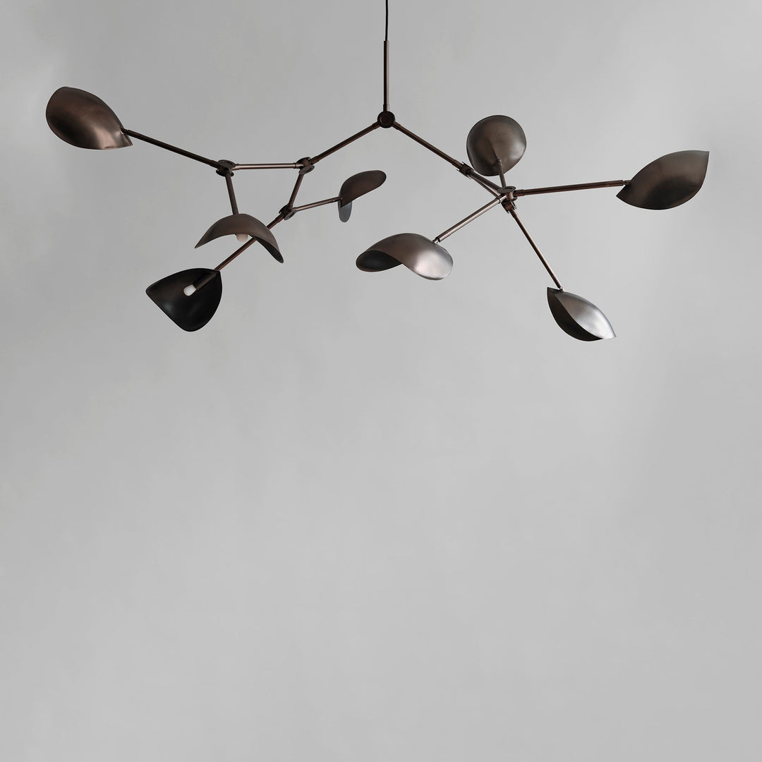 101 Copenhagen Stingray Chandelier, Grande - Bronze - $2,995.00