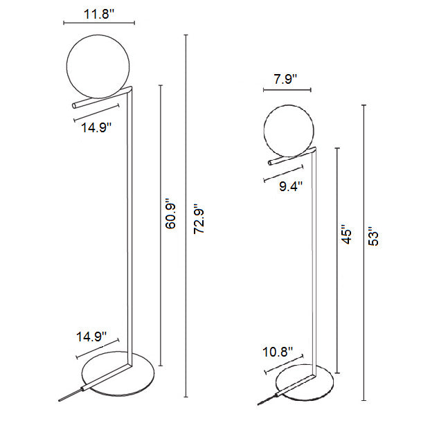 FLOS | IC FLOOR LAMP | $2,120.00 - $3,240.00