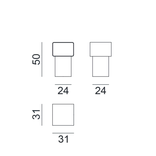 GERVASONI | KIRA SIDE TABLE | $355.00 - $556.00