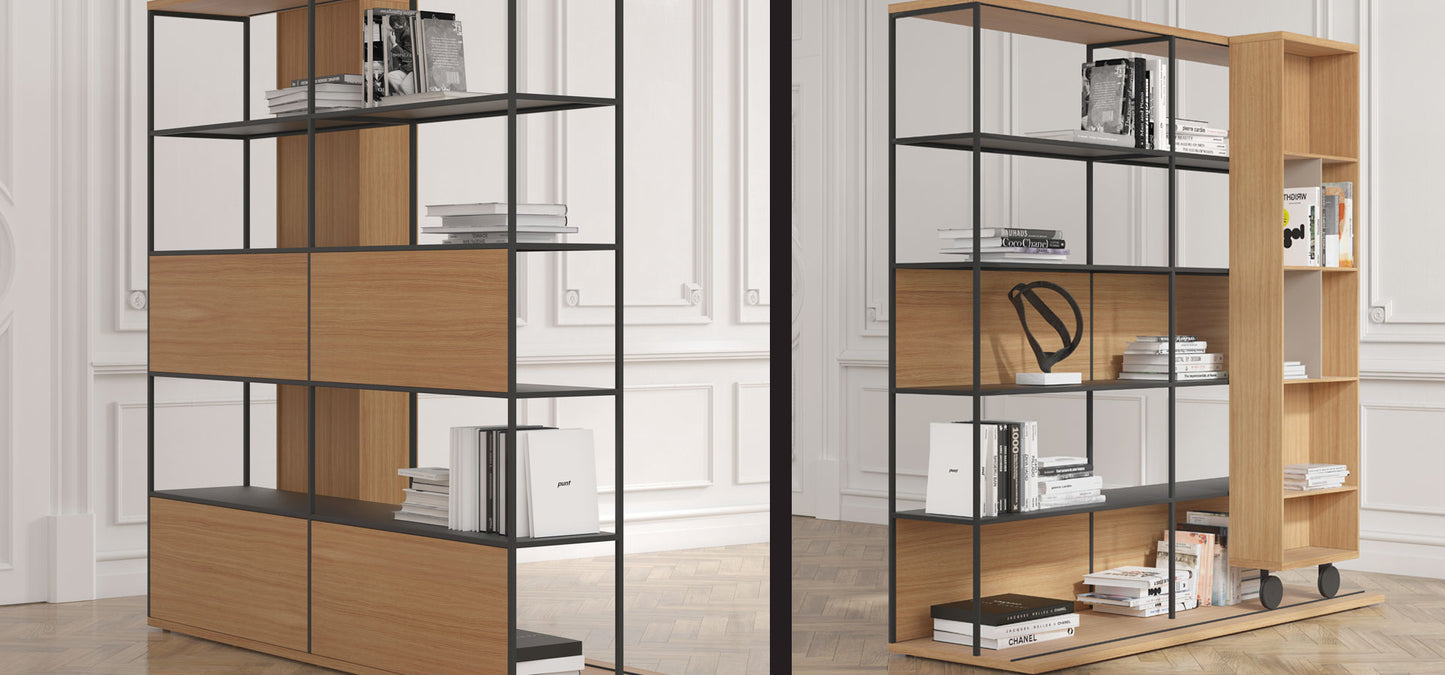 LITERATURA OPEN l Bookcase by PUNT - ($3,250.00 - $6,675.00)