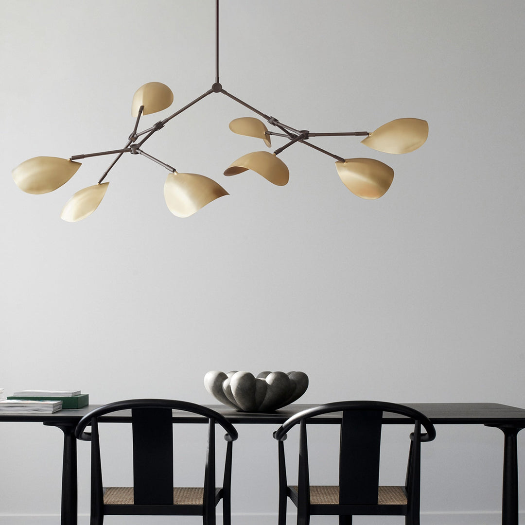 101 Copenhagen Stingray Chandelier - Brass - $2,400.00