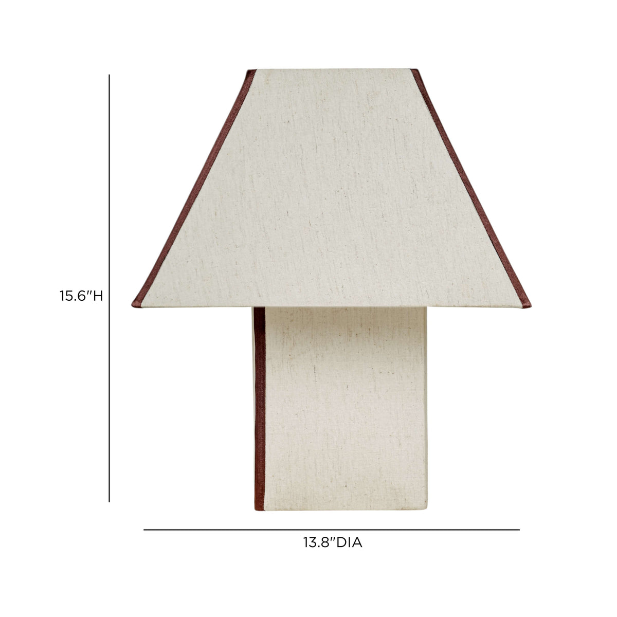 TOV FURNITURE | Josephine Pyramid Table Lamp | $215.82