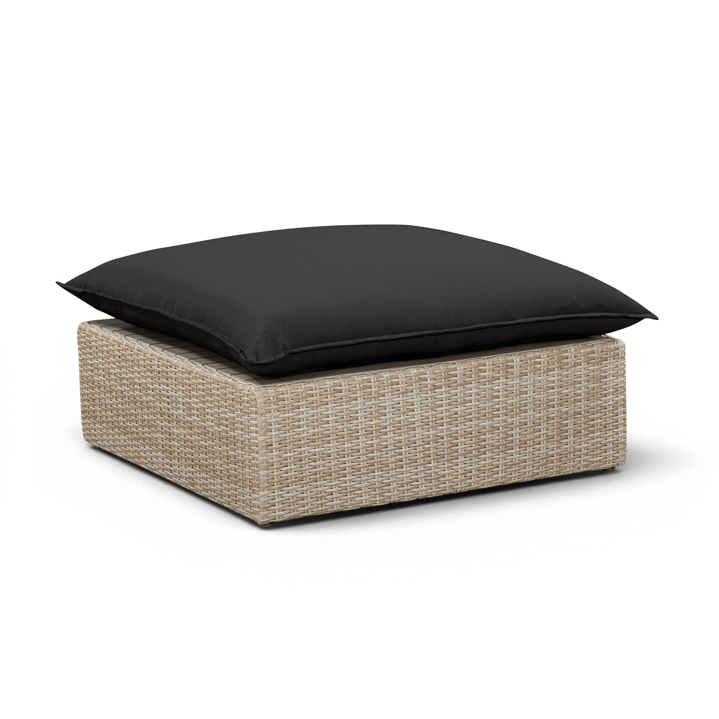 TOV FURNITURE | Cali Performance Fabric & Wicker Outdoor Ottoman | $1,494.13