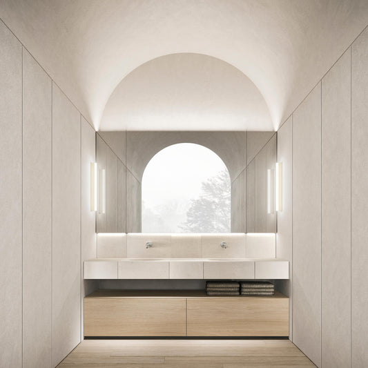 AZUCO 23.01 l washbasin & mirror by NOORTH