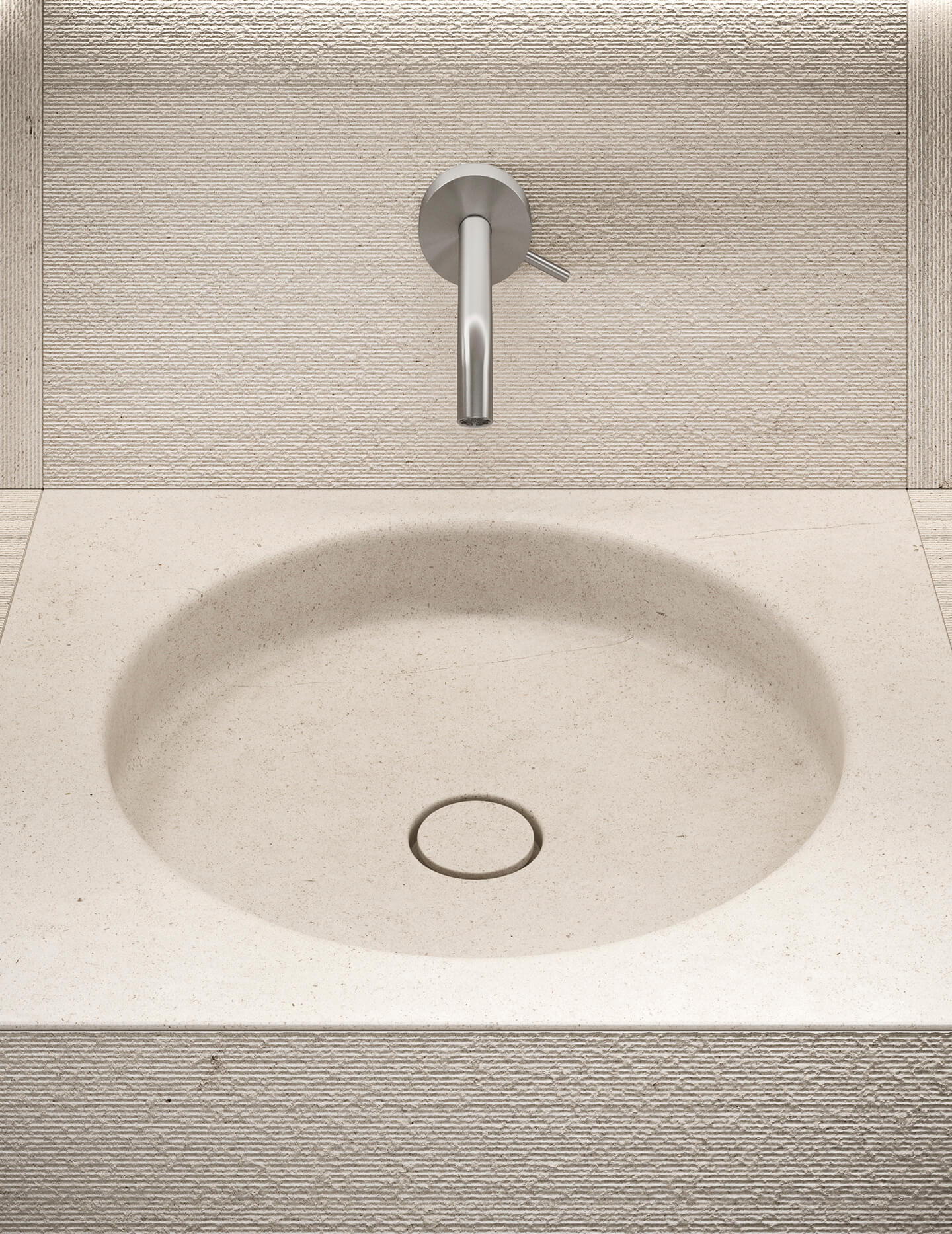 AZUCO 23.01 l washbasin & mirror by NOORTH