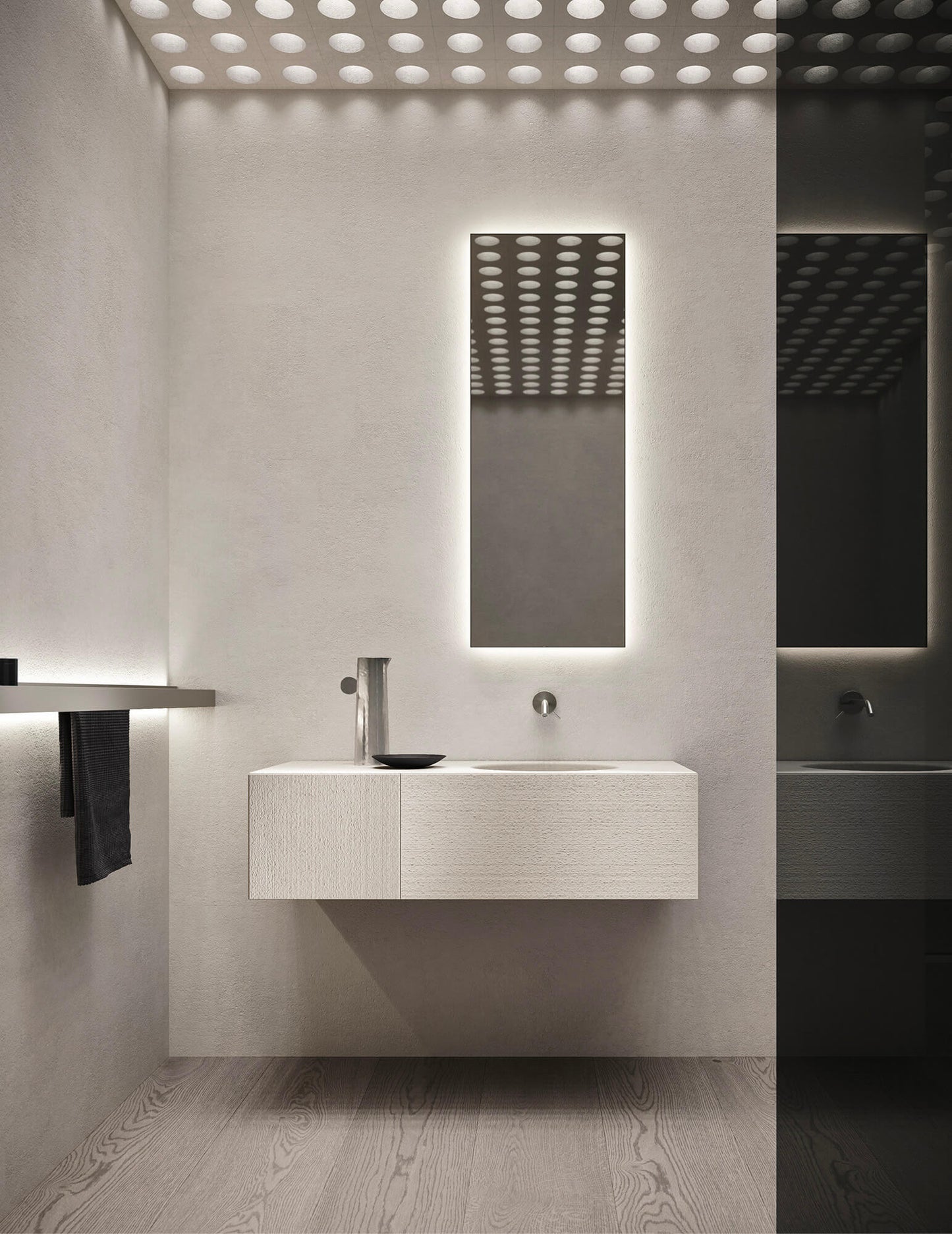 AZUCO 23.02 l washbasin & mirror by NOORTH