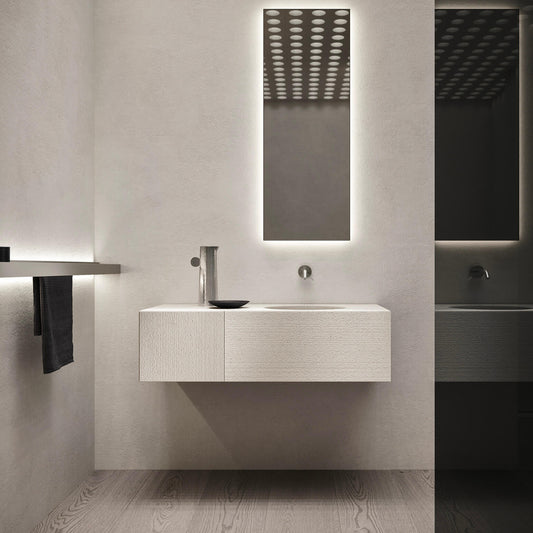 AZUCO 23.02 l washbasin & mirror by NOORTH
