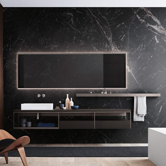 FJORD 19.01 l washbasin & mirror by NOORTH