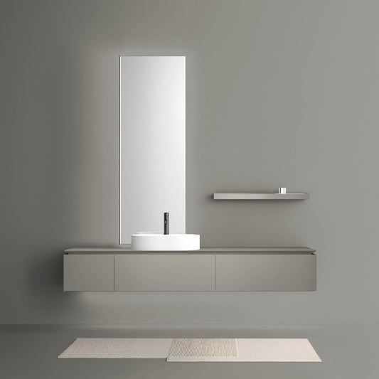 PURO 19.12 B l washbasin & mirror by NOORTH