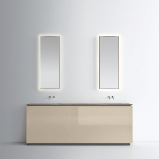 PURO 19.08 l washbasin & mirror by NOORTH