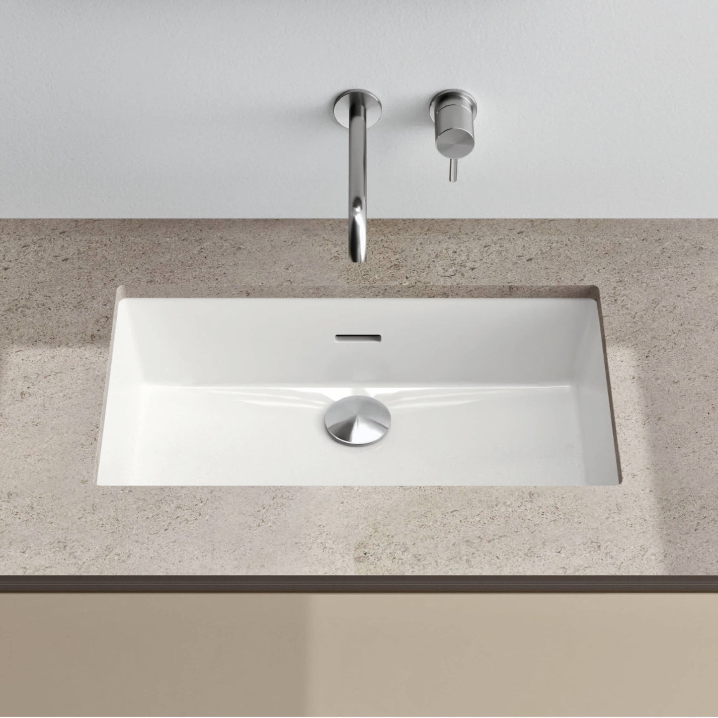 PURO 19.08 l washbasin & mirror by NOORTH