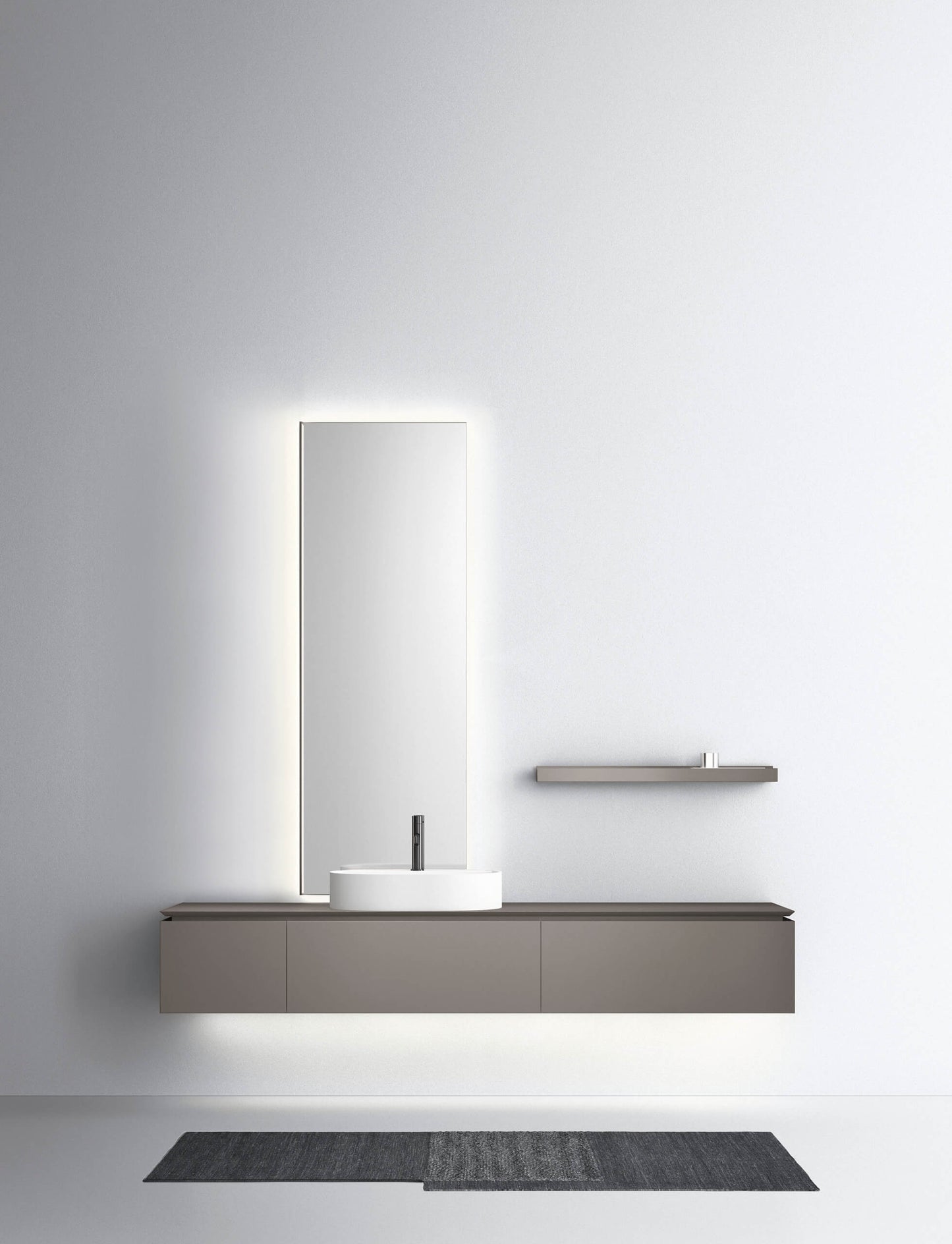 PURO 19.12 l washbasin & mirror by NOORTH