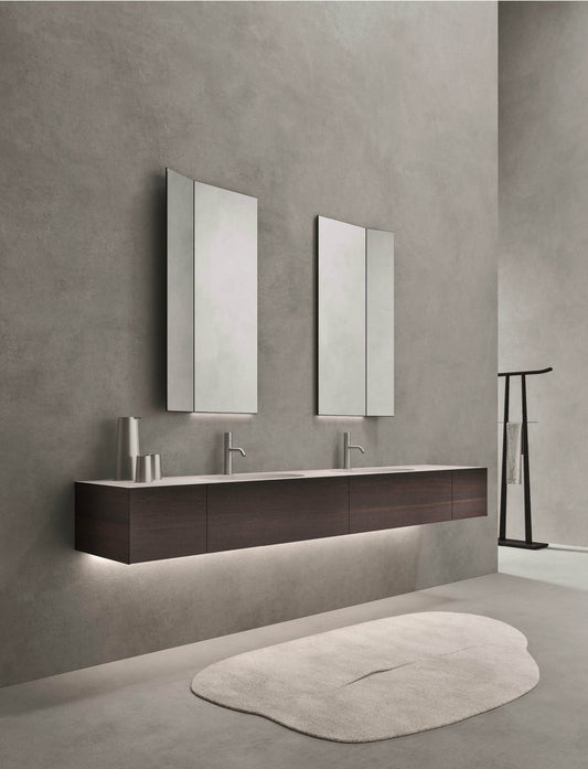 AZUMA 23.04 l washbasin & mirror by NOORTH