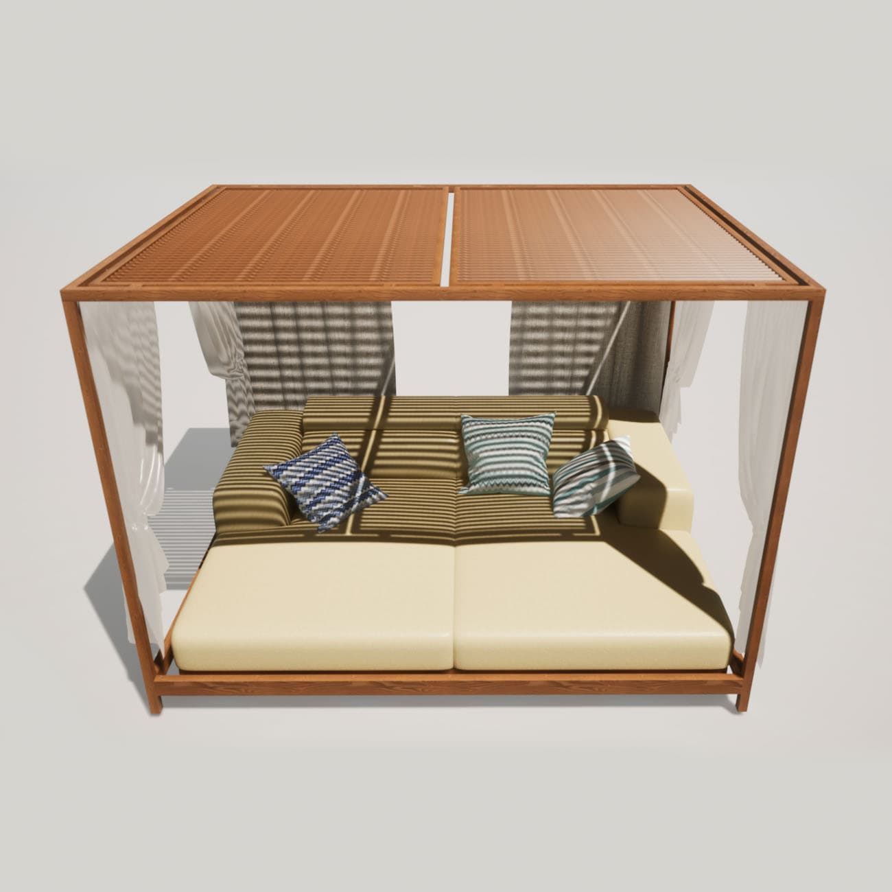 FORMITALIA OUTDOOR | Piera Daybed - $31,845.00