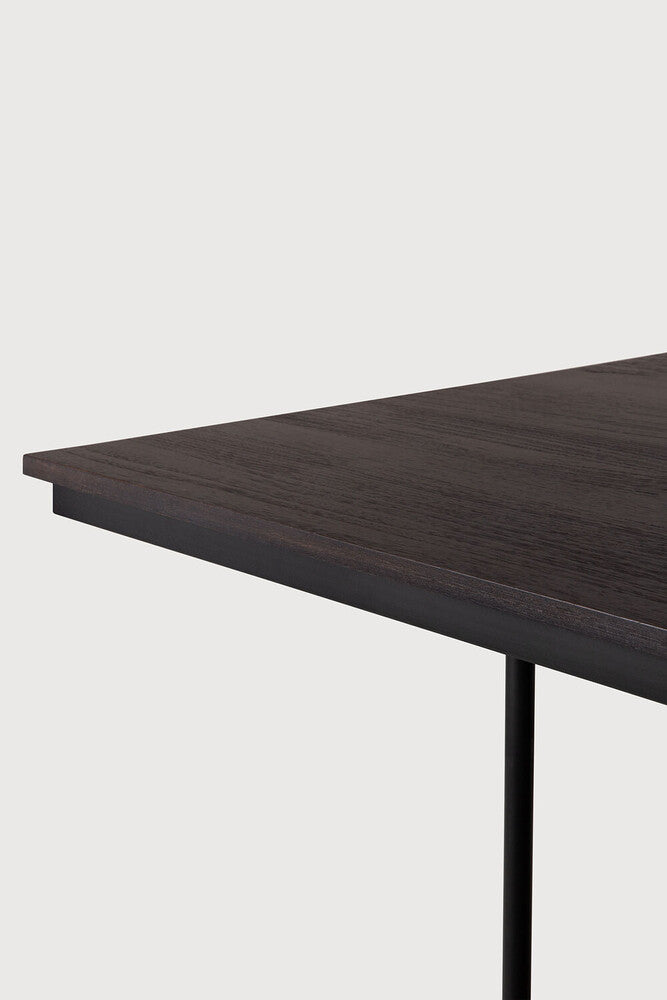 ETHNICRAFT TACET DINING TABLE - TEAK DARK BROWN | $3,639.00