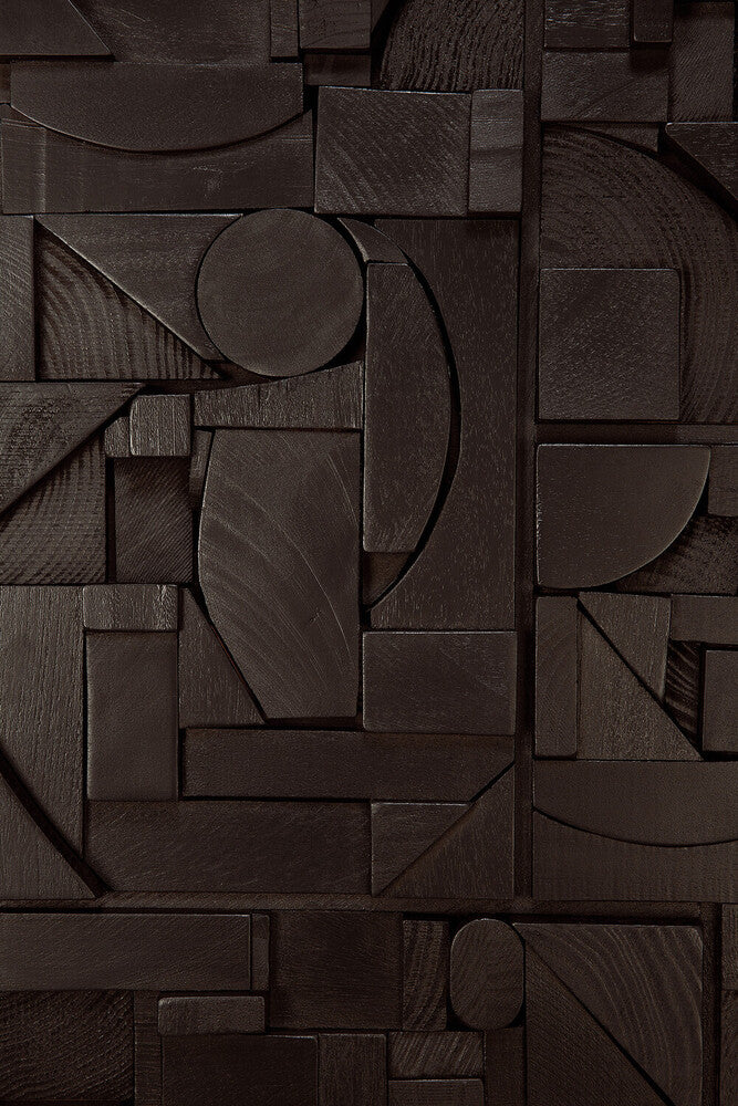 ETHNICRAFT BRICKS RECTANGULAR WALL ART - BLACK | $599.00 - $1,099.00