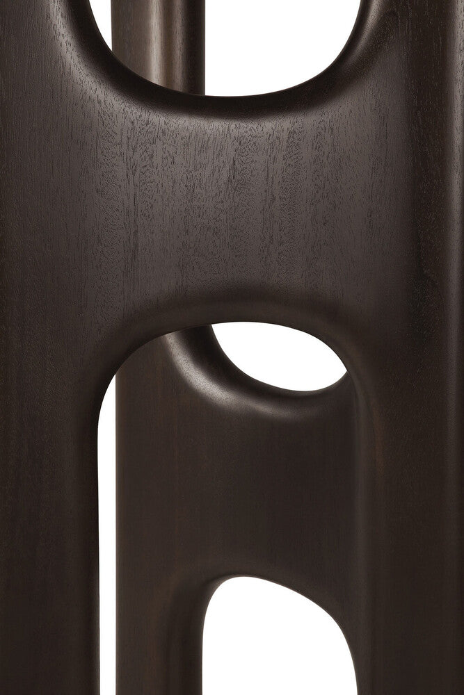 Ethnicraft Flow Console - Mahogany Rose Brown, detail