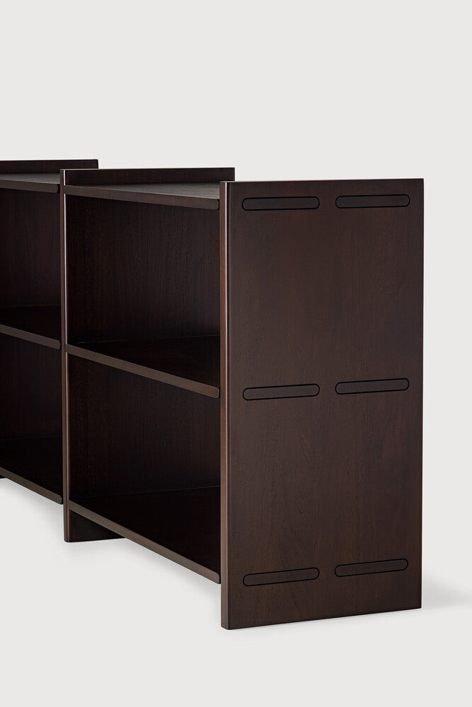 Ethnicraft Mortise Rack - 3 Rows, detail