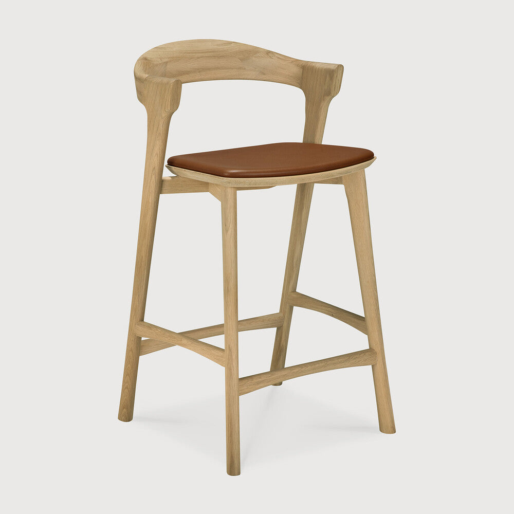 ETHNICRAFT BOK COUNTER STOOL - OAK | $1,099.00