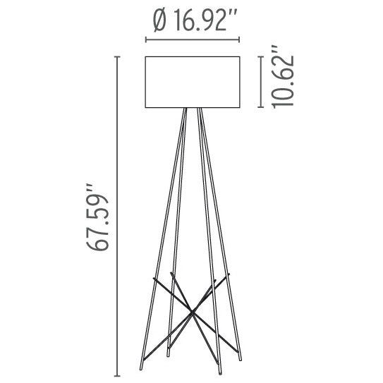 FLOS | RAY F2 FLOOR LAMP LIGHT | $4,620.00 - $5,280.00