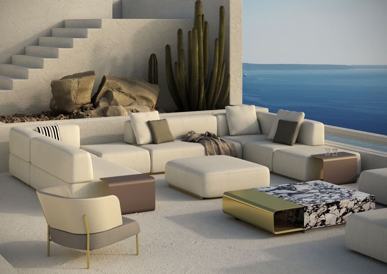 FORMITALIA OUTDOOR | Santorini Sofa - $32,488.00