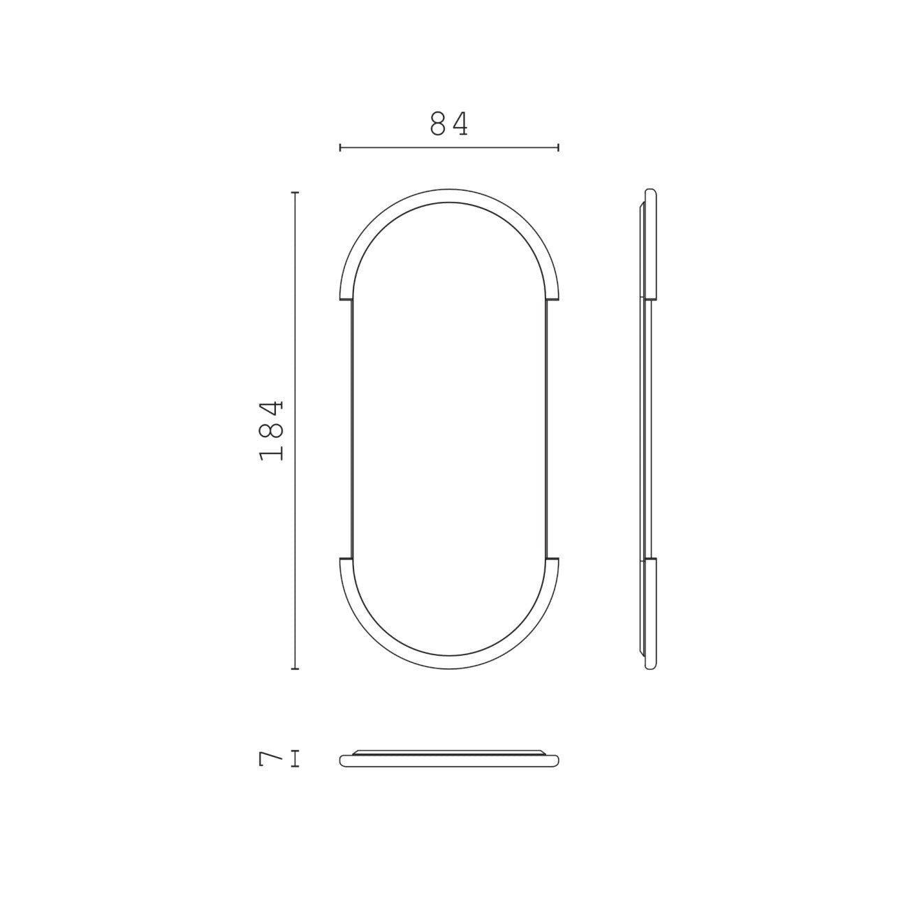 CPRN HOMOOD GASTON ROUND MIRROR - $5,600.00