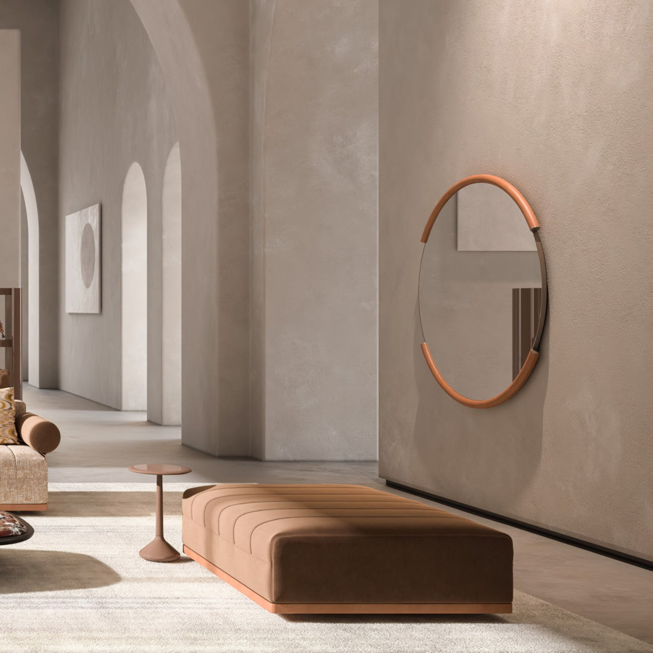 GASTON ROUND MIRROR I $5,700.00