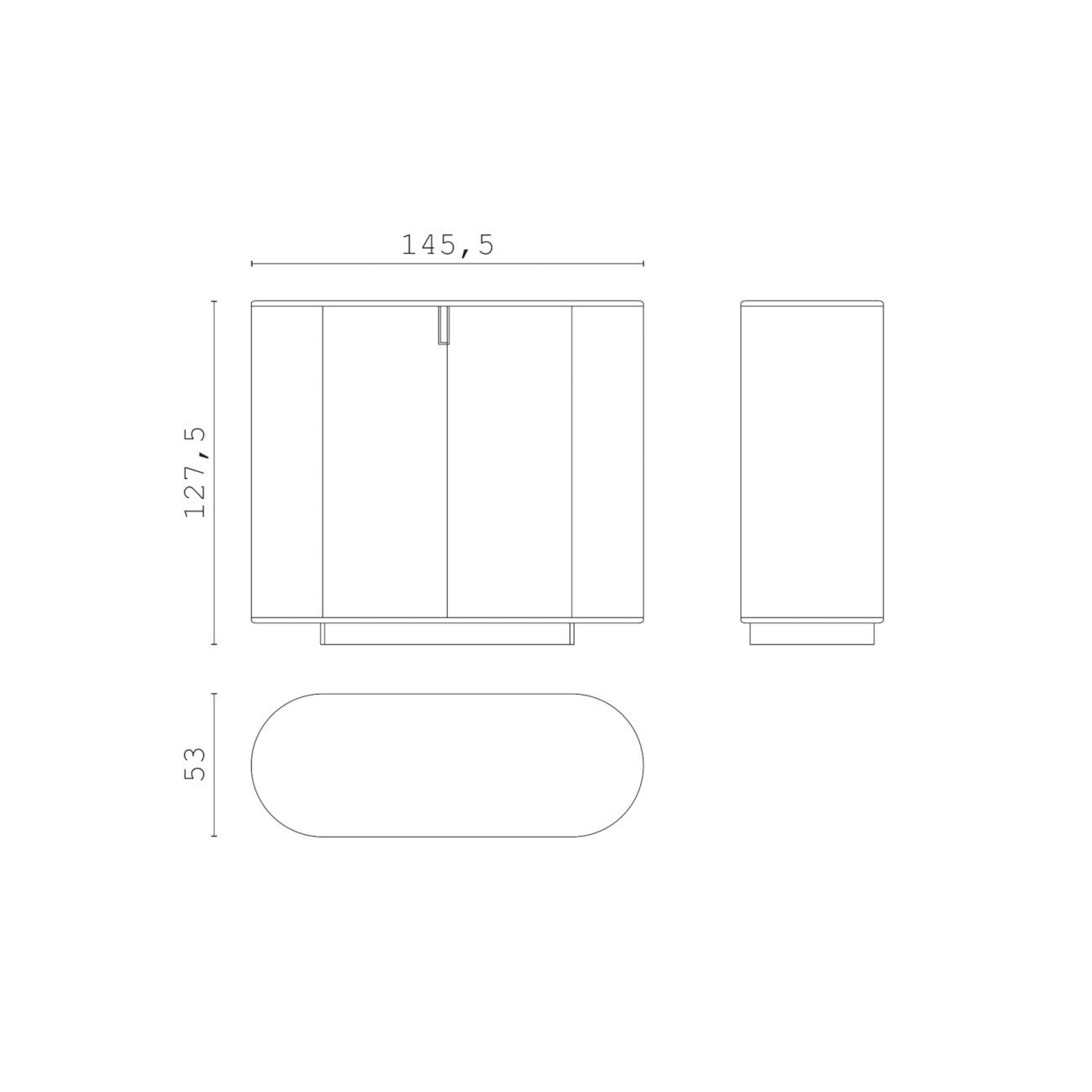 CPRN HOMOOD | Irving High Sideboard  - $22,698.00